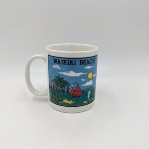 Waikiki Beach Hawaii Coffee Mug